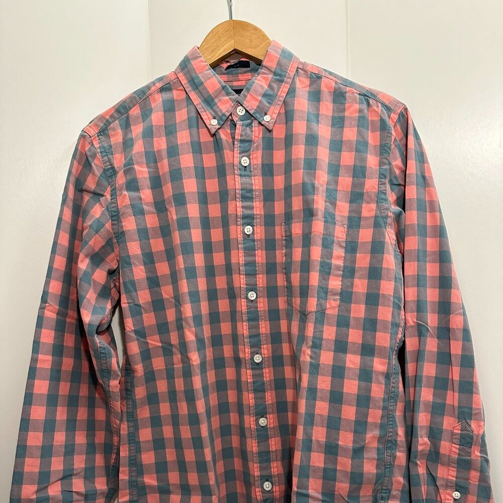 J. Crew Slim – Medium – Light Pink/Grey plaid